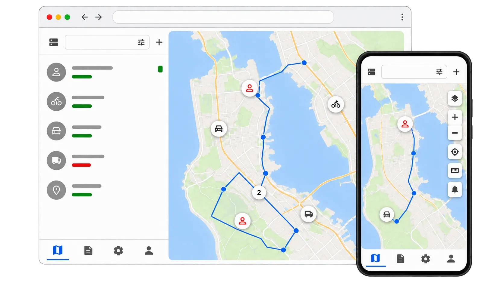 Tela do aplicativo PrimeTracker
